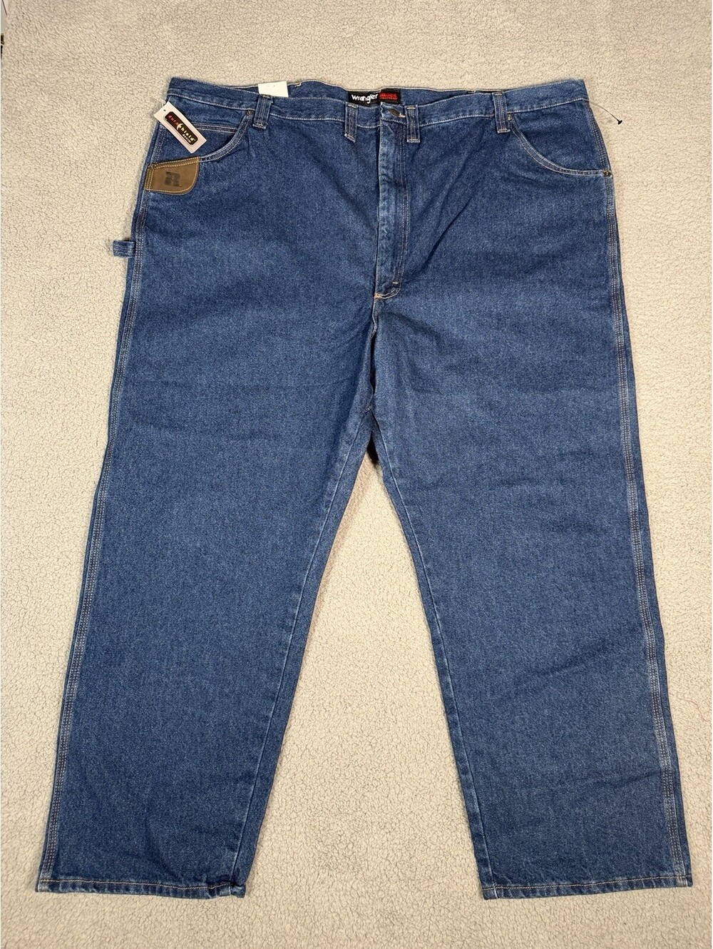 Wrangler Riggs Workwear Jeans NWT Mens Size 54X30 Durable Big & Tall Carpenter